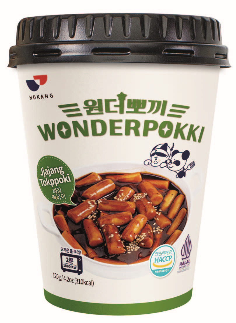 Токппоки быстрого приготовления: "Wonderpokki Jjajang Cup"  120гр./стакан