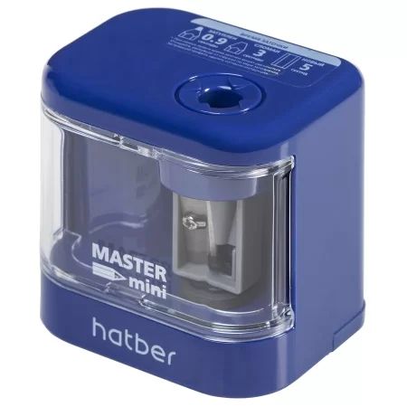 Точилка ЭЛЕКТРИЧЕСКАЯ 1 отв,  Hatber "Master mini" система контроля заточки, сменное лезвие