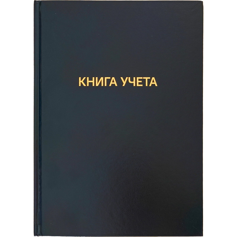 Книга учета кл. А4  96л., обл.бумвинил, офсет 60 г/м², 92% белизна, 2вида