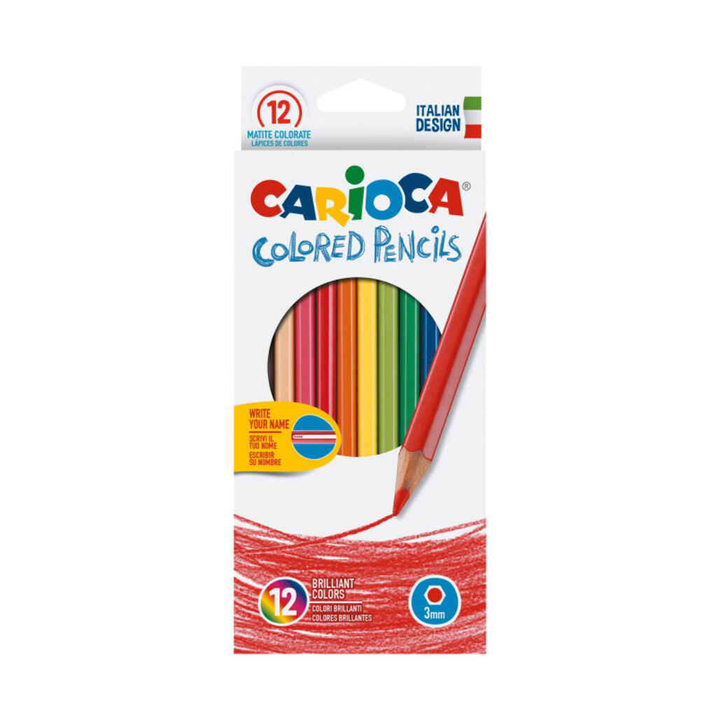 Карандаши цвет. 12цв  Carioca