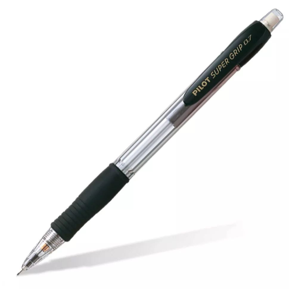 Карандаш механический PILOT Super Grip 0,7мм черный