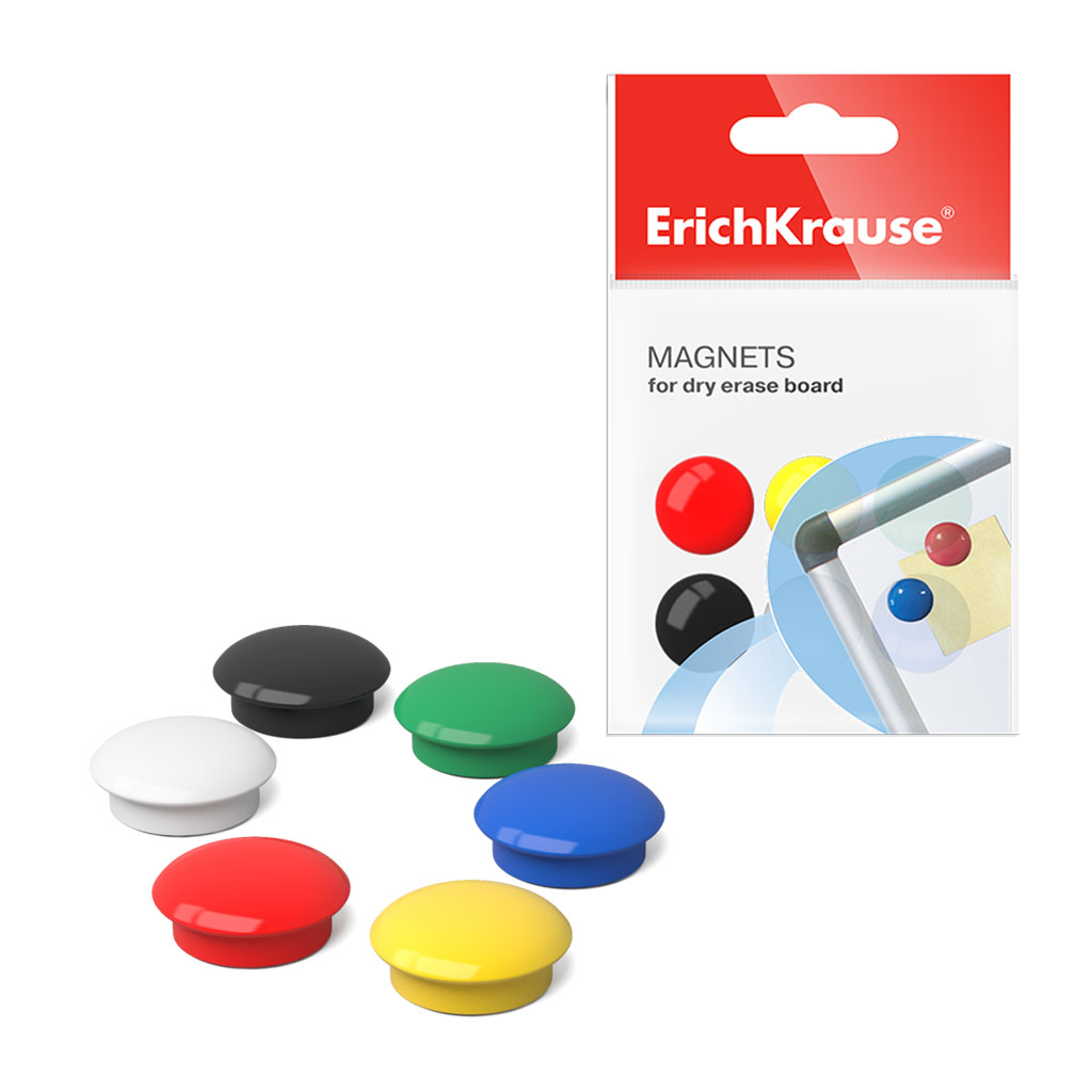 Магнит ErichKrause 2 см (в пакете по 12 шт.)