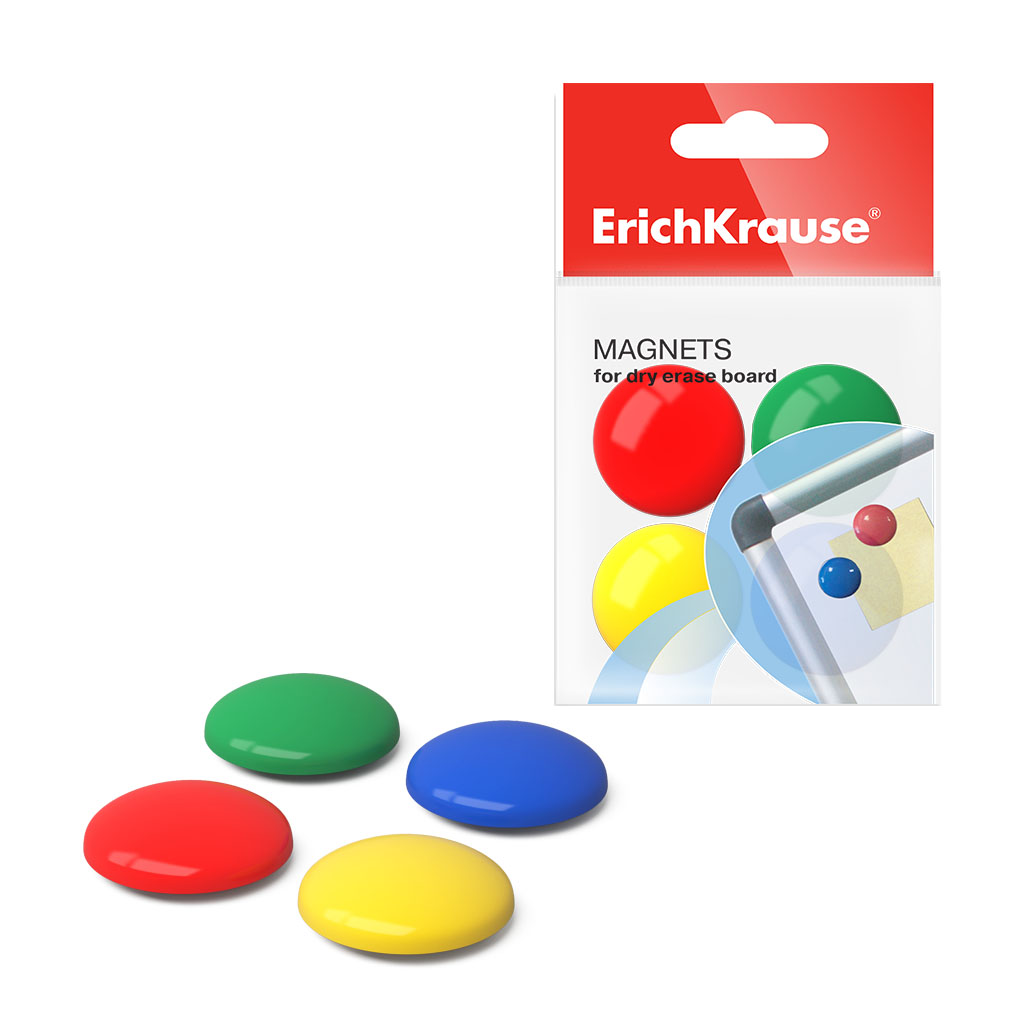 Магнит ErichKrause 3 см (в пакете по 8 шт.)