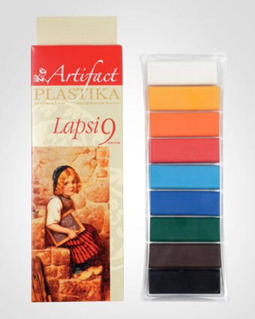 Набор полимерной глины  9цв., 180гр.,  "Артефакт. LAPSI"